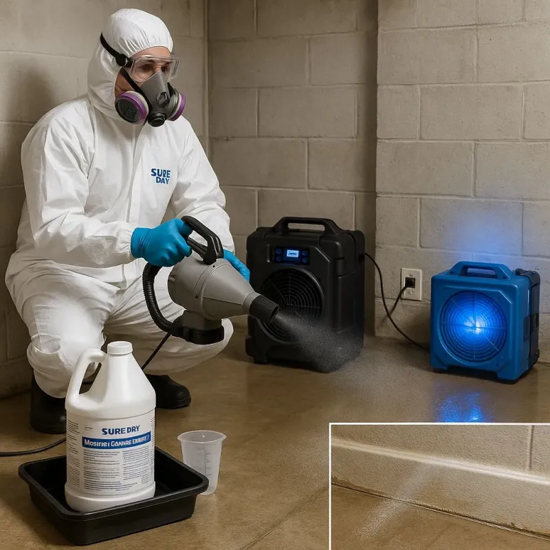 Sanitization and Odor Removal process in Saraland, AL