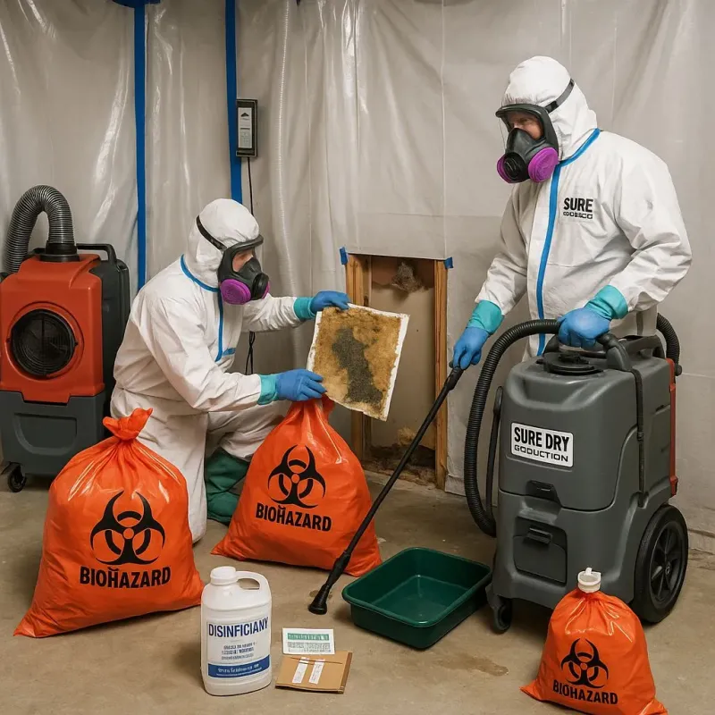 Contaminated Water Handling Protocols process in Saraland, AL